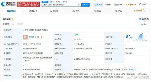 三棵樹在海南成立國際貿易公司，布局互聯網銷售新賽道